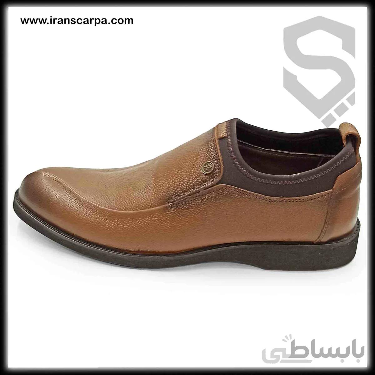 کفش چرم مردانه مدل بیلاس