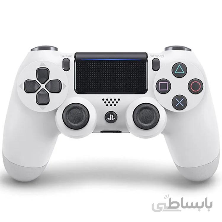 دسته بازی DualShock 4 White New Series - PS4