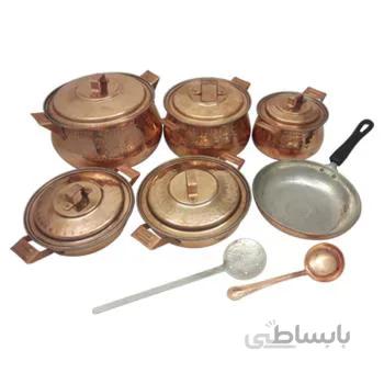 سرویس قابلمه 13 پارچه مسی توت کالا tootkala 1371