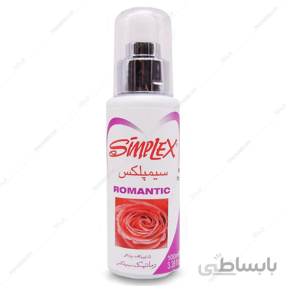 ژل لوبریکانت رمانتیک Romantic سیمپلکس 100ml