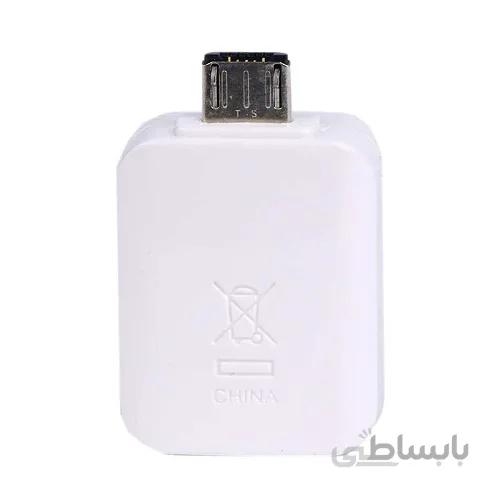 تبدیل فلش به گوشی موبایل سامسونگ ،هواوی و سایر مدل های میکرو یو اس بی مدل اصلی سامسونگ مبدل OTG سامسونگ گلکسی تبدیل میکرو او تی جی Original Samsung Galaxy Micro OTG USB Adapter