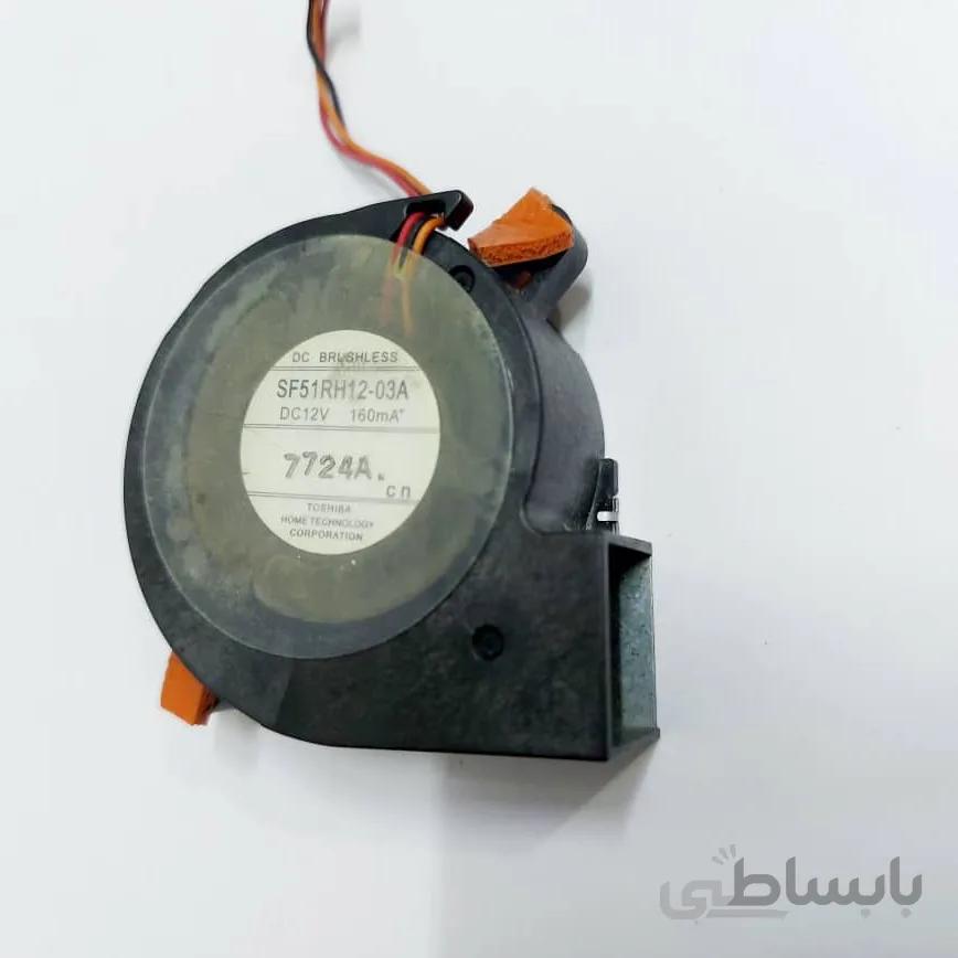 فن حلزونی 51*50*20 میلیمتر 12 ولت 160 میلی آمپر اپسون EMP-1715 ویدئو پروژکتور (راست)