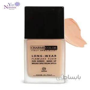 کرم پودر چارم کالر لانگ ویر شماره 99 ا CHARME COLOR LONG-WEAR number 99