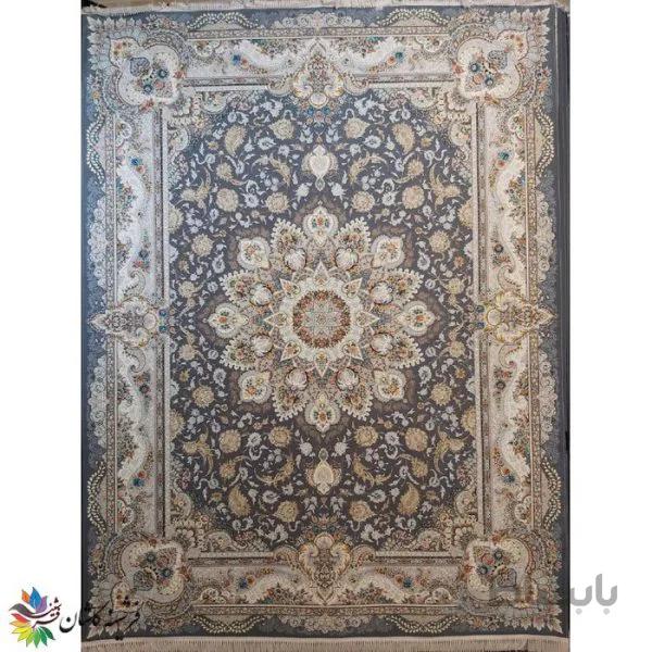 طرح پرواز زغالی فرش 1200 شانه برجسته