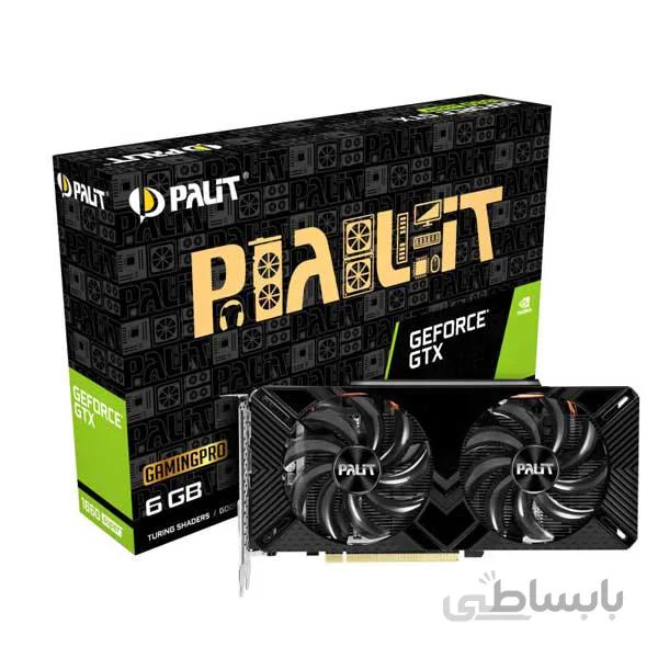 کارت گرافیک Palit GeForce GTX 1660 SUPER ا PALIT GeForce GTX 1660 SUPER GP 6G Graphic Card