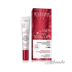 کرم ضد چروک دور چشم او لاین سری لیزر تراپی eveline laser total lift