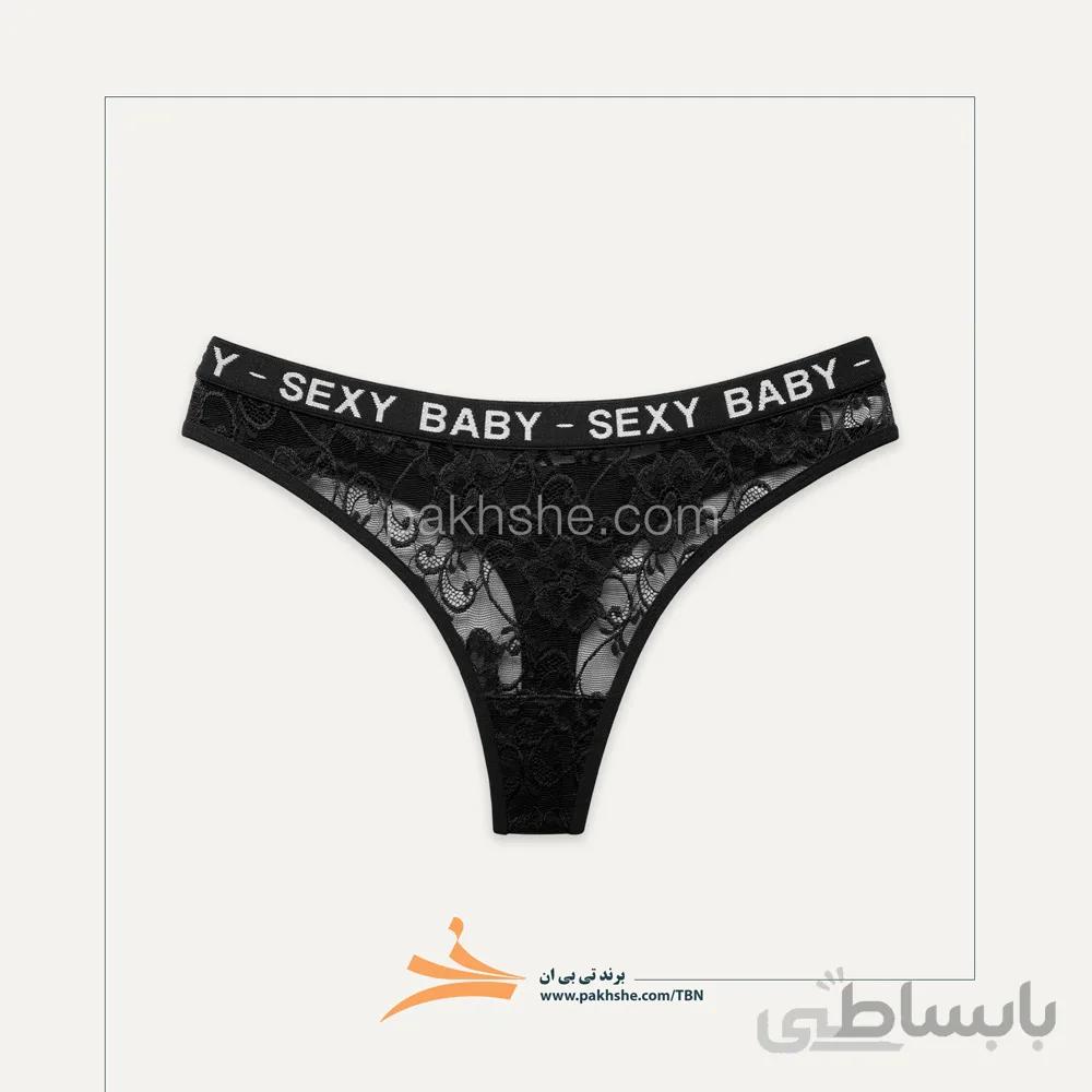 شورت تانگ دانتل زنانه برند TBN کد 14128