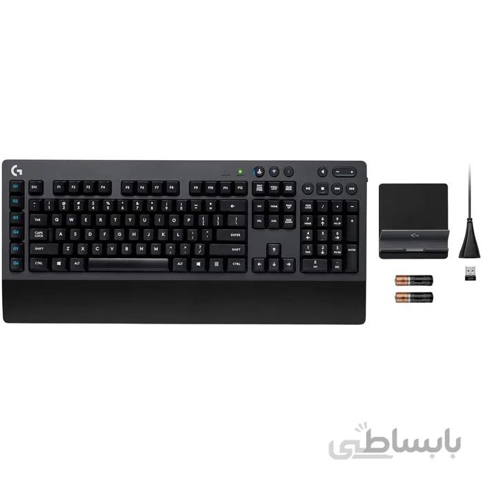 کیبورد مکانیکی مخصوص بازی لاجیتک مدل G613 ا Logitech G613 Wireless Mechanical Gaming Keyboard