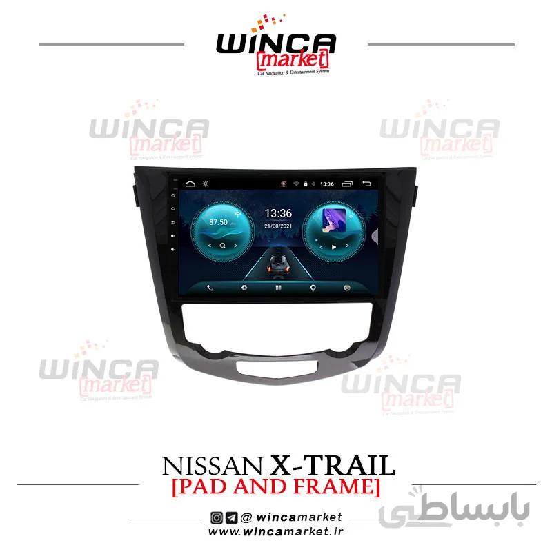 مانیتور اندروید نیسان ایکس تریل X-Trail سری اس S400 پلاس WINCA وینکا مدل RS855