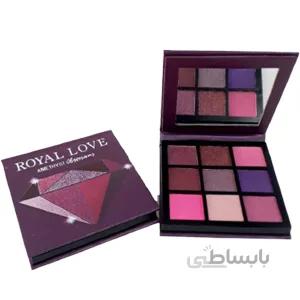 پالت سایه 9 رنگ رویال لاو ROYALLOVE