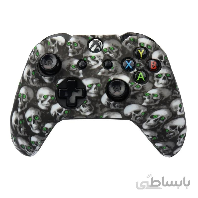 خرید روکش دسته بازی Xbox طرح کله اسکلت + روکش آنالوگ