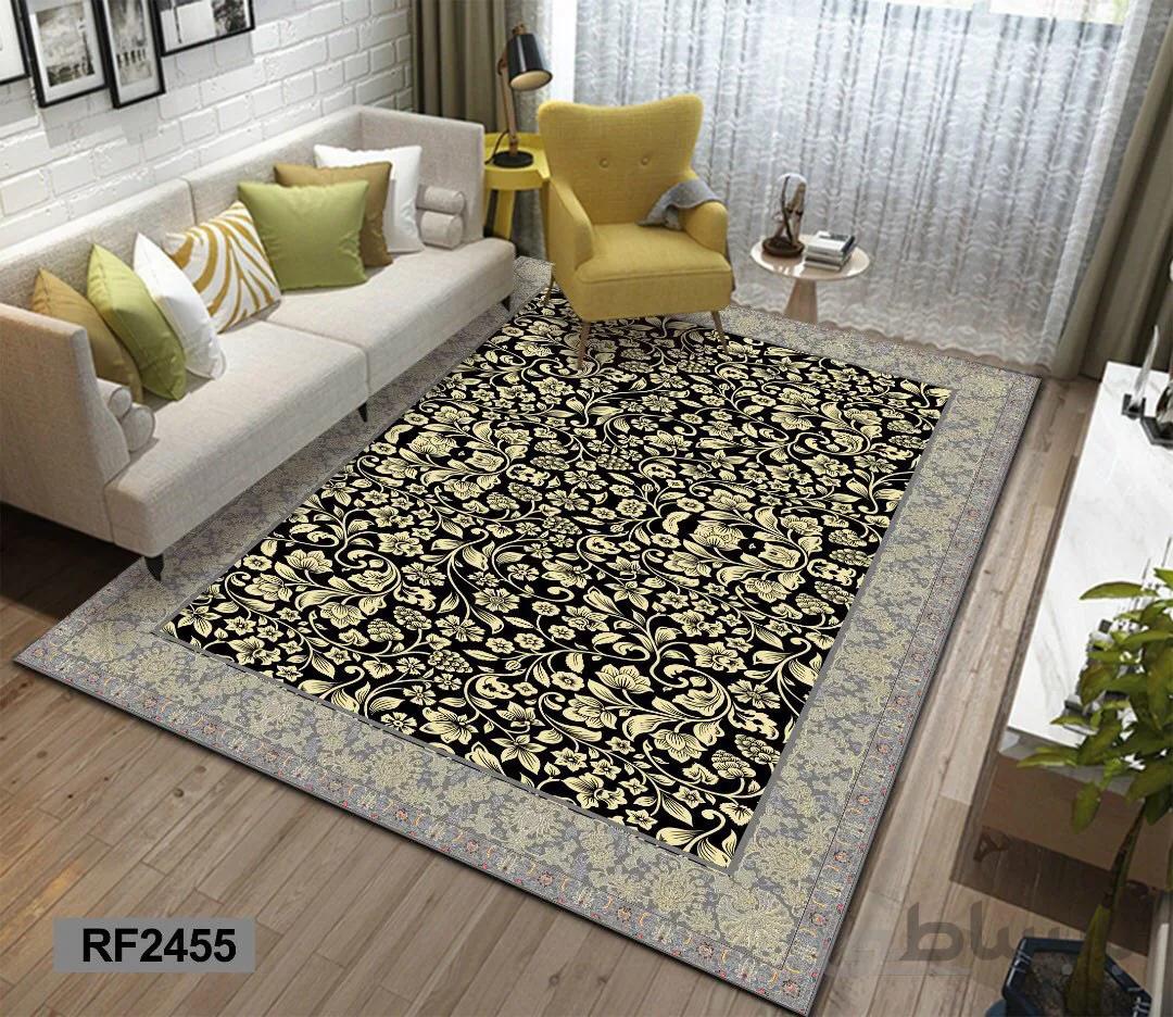 روفرشی مخمل کشدوز کد 2455 در چهار سایز استاندارد زمان آماده شدن 20 روز کاری ارسال رایگان به سراسر کشور - پست رایگان / 9 متری
