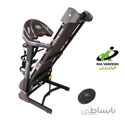 تردمیل چند کاره برقی خانگی پاورمکس مدل 6603 - مشخصات، قیمت و خرید ا powermax home electric multifunction treadmill model 6603