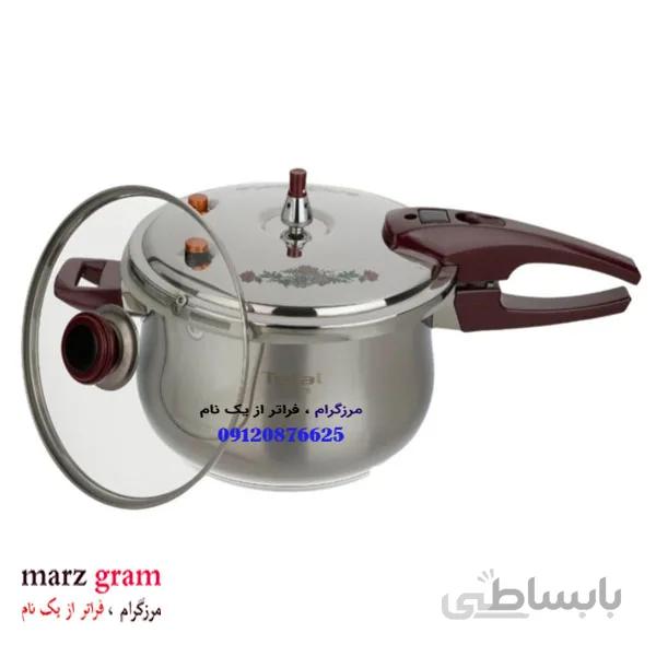 زودپز تفال فرانسه 7 لیتر اصل مدل Tefal 7L inox ا Tefal Clipso+Precision 7L Inox