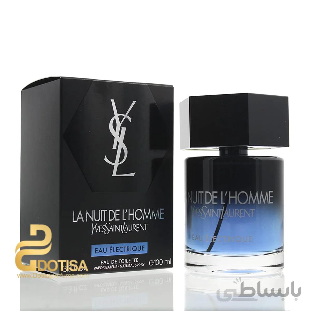 عطر ادکلن ایو سن لورن لا نویت د لهوم بلو الکتریک | Yves Saint Laurent La Nuit de L’Homme Bleu Électrique