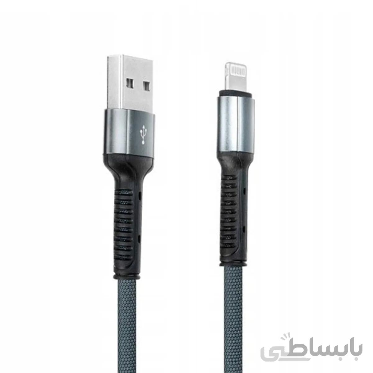 کابل تبدیل USB به لایتنینگ آیفون برند LDNIO مدل LS63