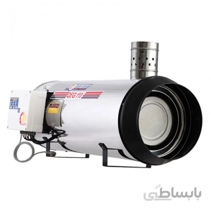 جت هیتر گازسوز نیرو تهویه البرز - دودکش دار مدل QEG - 110