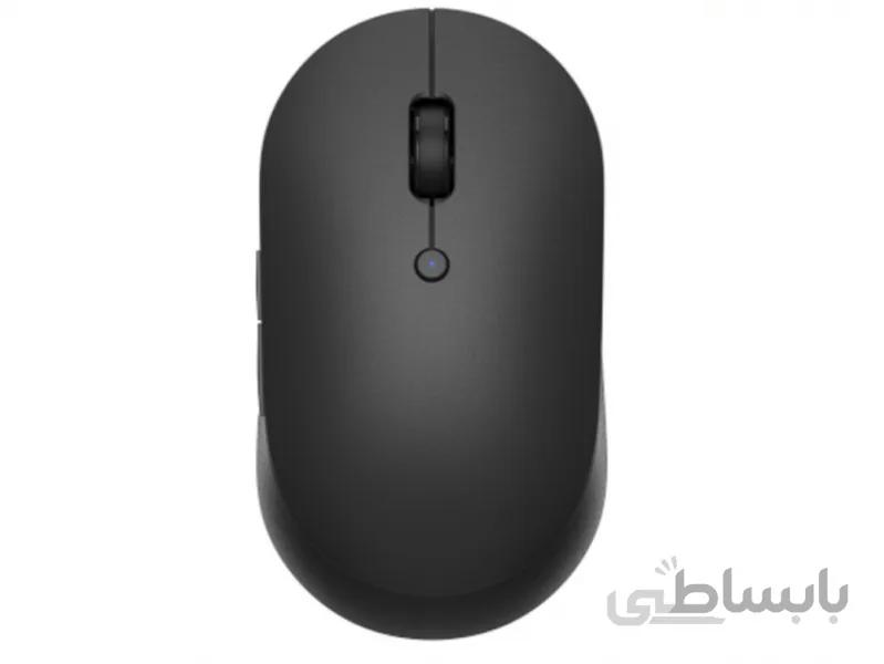 موس وایرلس سایلنت شیائومی Xiaomi Mi Silent Edition Dual Mode Wireless Mouse WXSMSBMW02 دارای 6 کلید