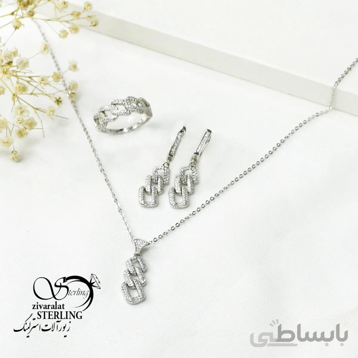 نیمست نقره زنانه کارتیه
