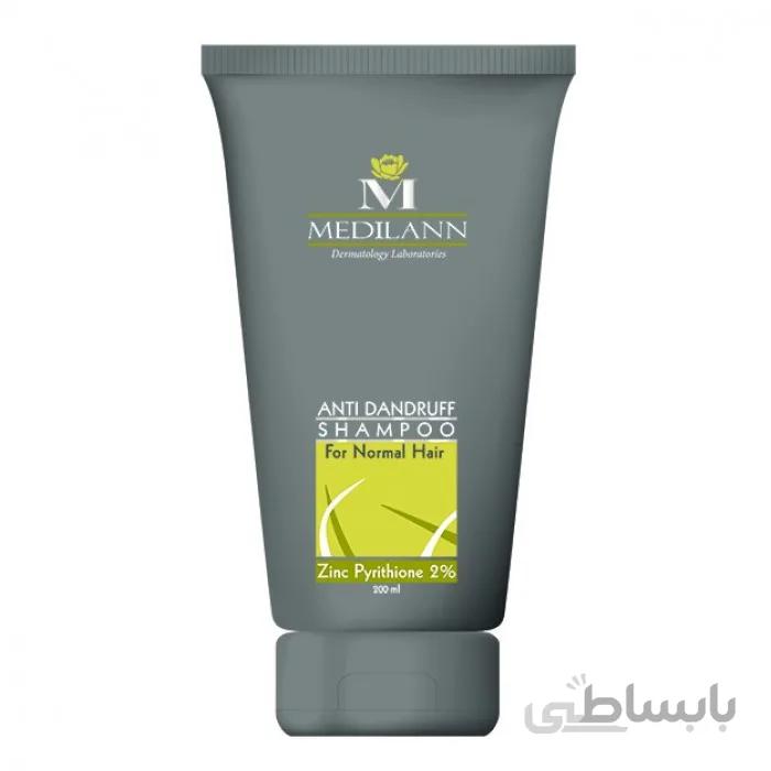 شامپو ضد شوره زینک پریتون 2٪ مدیلن مناسب موهای معمولی 200 میلی لیتر ا Medilann Shampoo