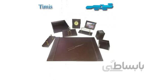 ست رومیزی چرم ایرانی 7 تیکه