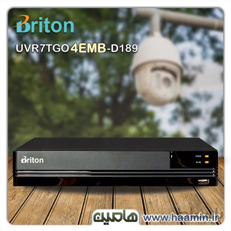 دستگاه ضبط تصویر 4 کانال برایتون مدل UVRAO4EMB-D74G