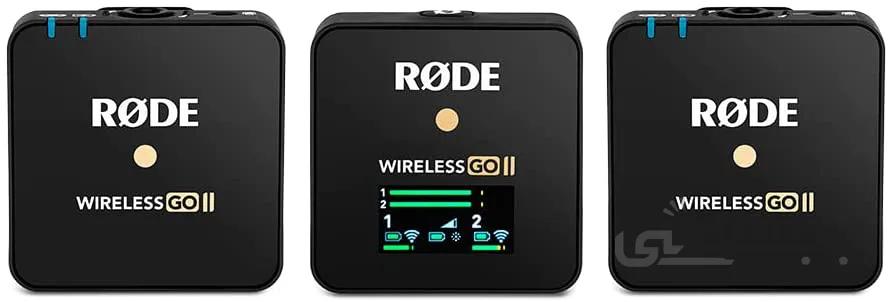 میکروفن یقهای بیسیم Rode Wireless GO II ا RODE Wireless GO II Dual Channel Microphone کد 339108