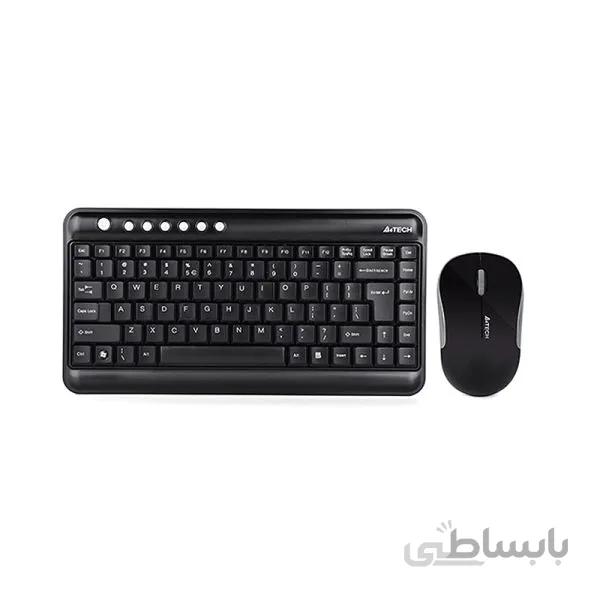 کیبورد و ماوس ای فورتک مدل 3300N ا A4Tech 3300N Wireless Keyboard And Mouse