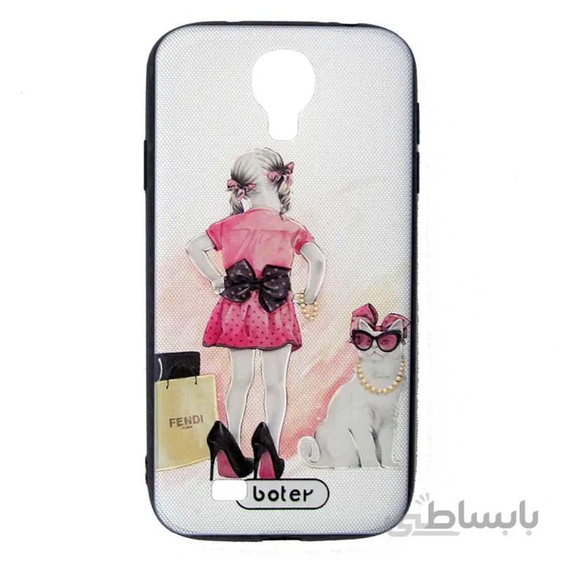 قاب فانتزی برجسته دخترانه طرح دار گوشی سامسونگ Samsung Galsxy S4