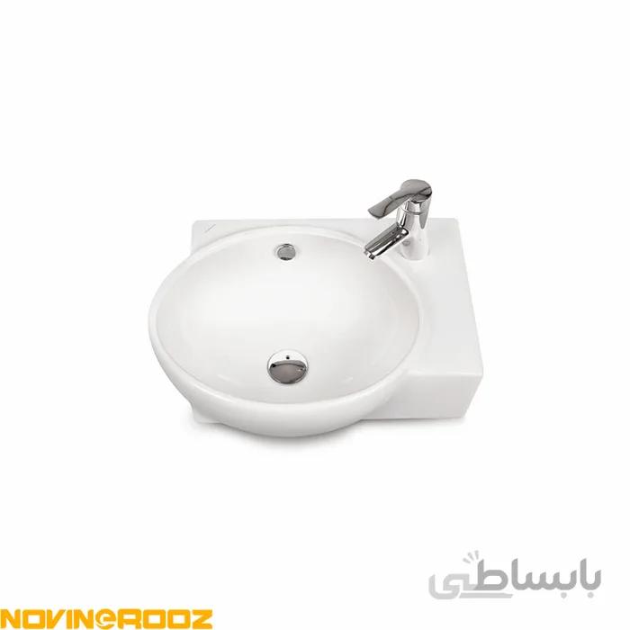 روشویی روکابینتی مروارید مدل پارمیدا 52