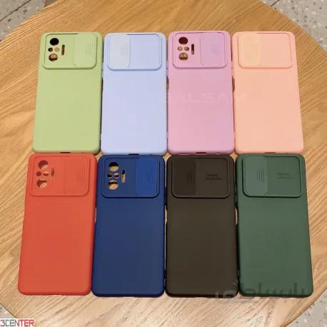 قاب سیلیکونی محافظ لنز دار Slide Camera Lens Case Samsung A51