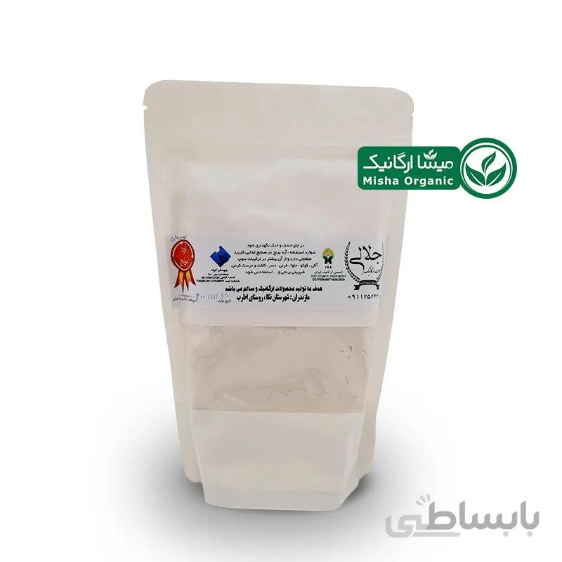 آرد برنج قهوه ای ارگانیک جلالی(اطرب) – 0.5 کیلو گرمی