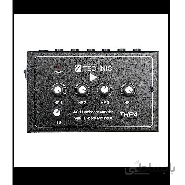 آمپلیفایر و تقسیم کننده هدفون تکنیک TECHNIC THP-4 آکبند