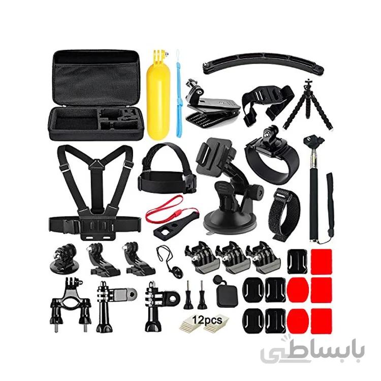 کیت کامل لوازم جانبی گوپرو Gopro Accessories Combo Kit 55 in 1