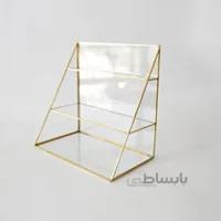 استند لوازم آرایش شیشه ای سایز بزرگ