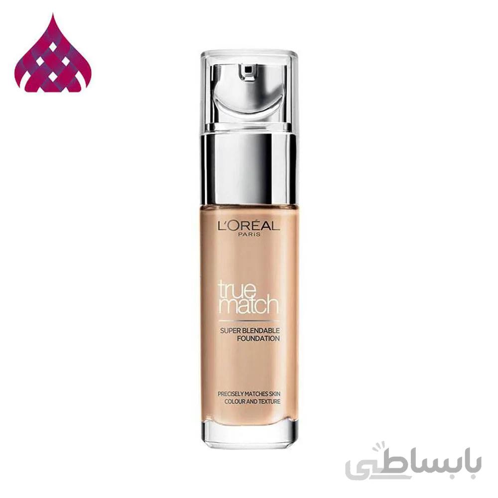 کرم پودر لورآل سری True Match شماره D7 حجم 30 میلی لیتر ا LOreal True Match Foundation D7 30ml