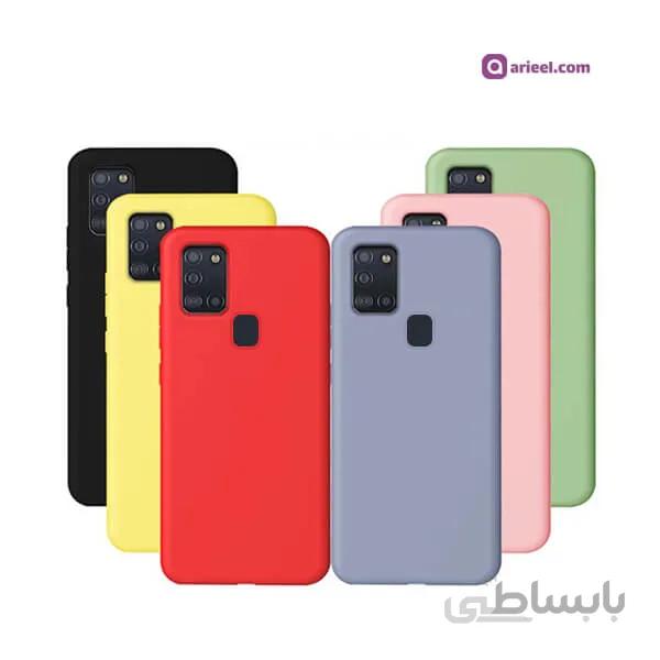 کاور سیلیکونی مناسب برای گوشی Samsung Galaxy A21s کد 254054