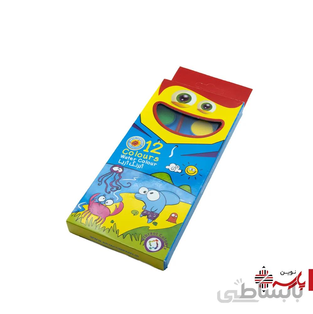 ابرنگ ۱۲رنگ بیضی اریا