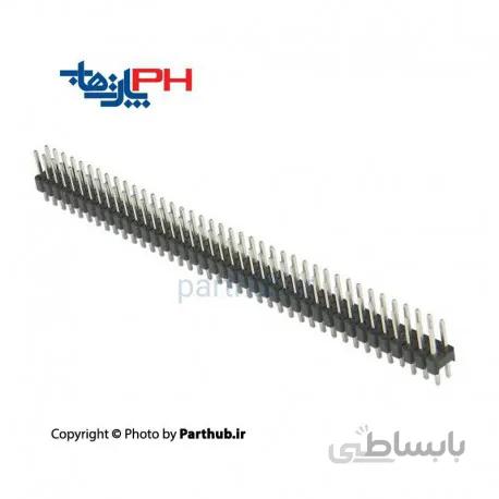 پین هدر نری 2x40 صاف 2.54mm