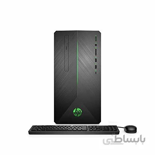 HP Pavilion Gaming Desktop Core i5-9400F، GeForce GTX 1660 Ti 6 GB GDDR6، 32 GB RAM، 512 GB SSD، Hexa-Core تا 4.10 گیگاهرتز، RJ-45 LAN، USB-C، Bluetooth، Wi-Fi، DVD-RW، برنده 10