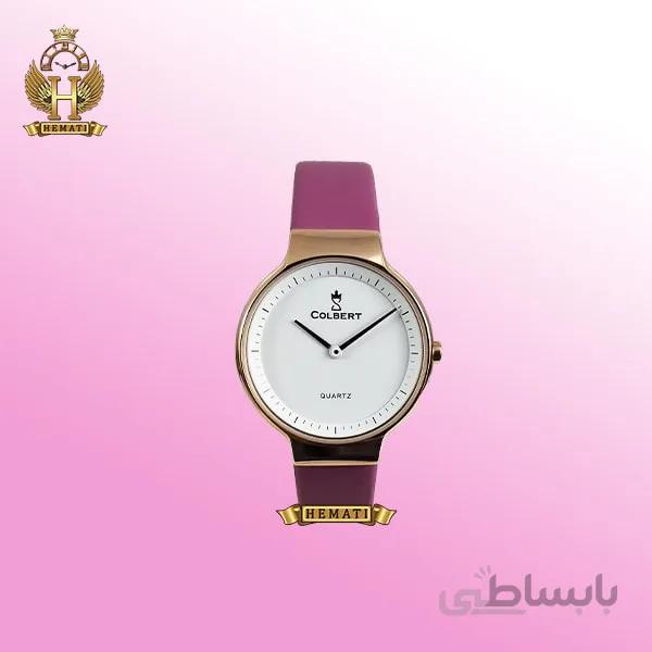 ساعت مچی دخترانه کلبرت مدل COLBERT 0169L قاب-رزگلد