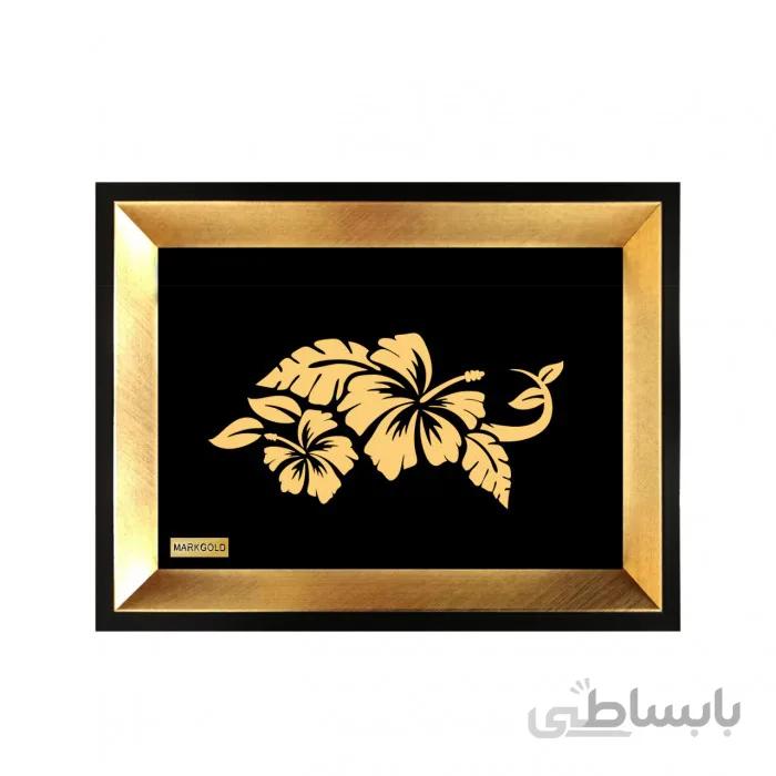 تابلو طلاکوب گل تاینی TTF010