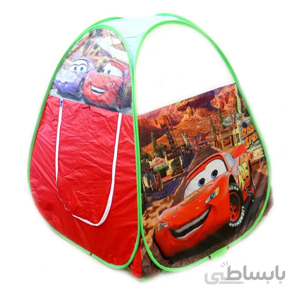 چادر بازی کودک مدل مک کوئین McQueen