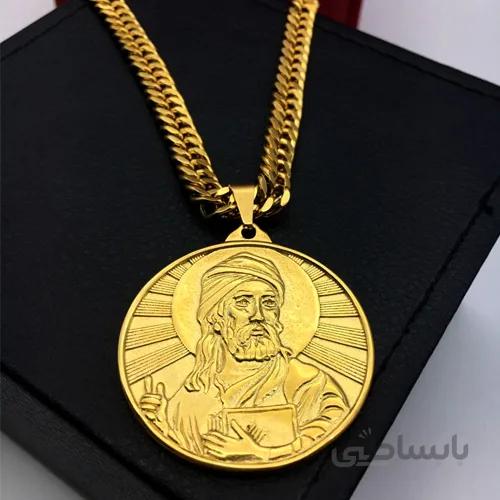 گردنبند شمایل دو رو