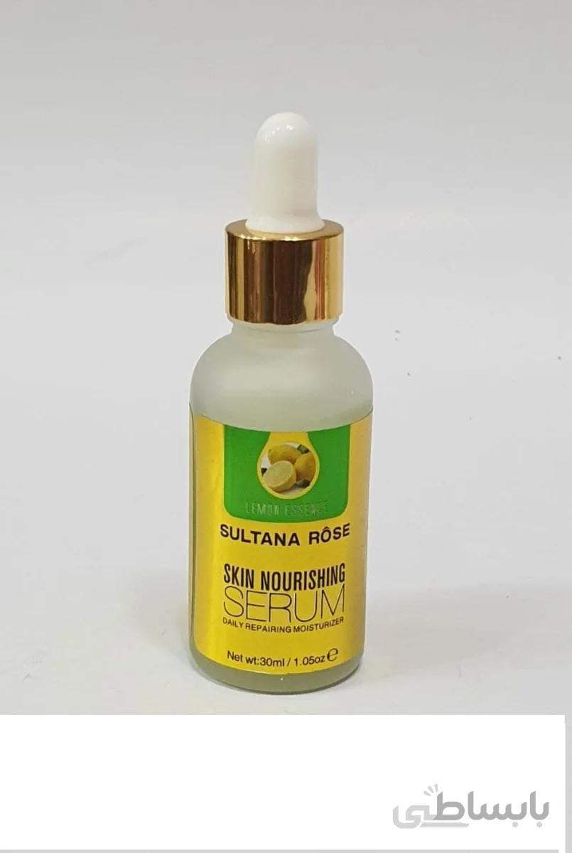 سرم جوانسازی و ضد پیری صورت سلطانا با عصاره لیمو sultana rose