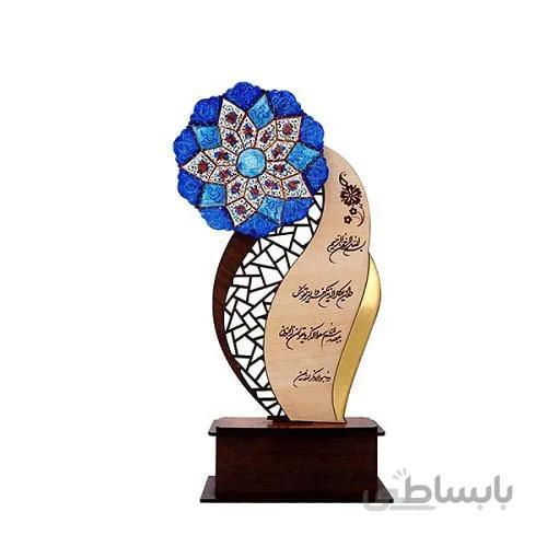 تندیس و ان یکاد میناکاری طرح ستایش