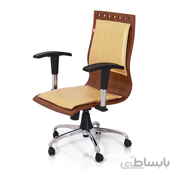صندلی اداری بدنه چوبی آروکو مدل J640