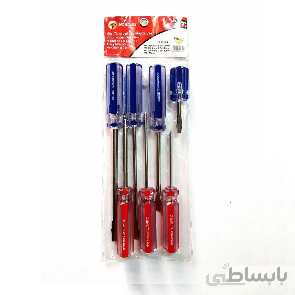 پیچ گوشتی 7 عددی موبینس مدل NTS2160
