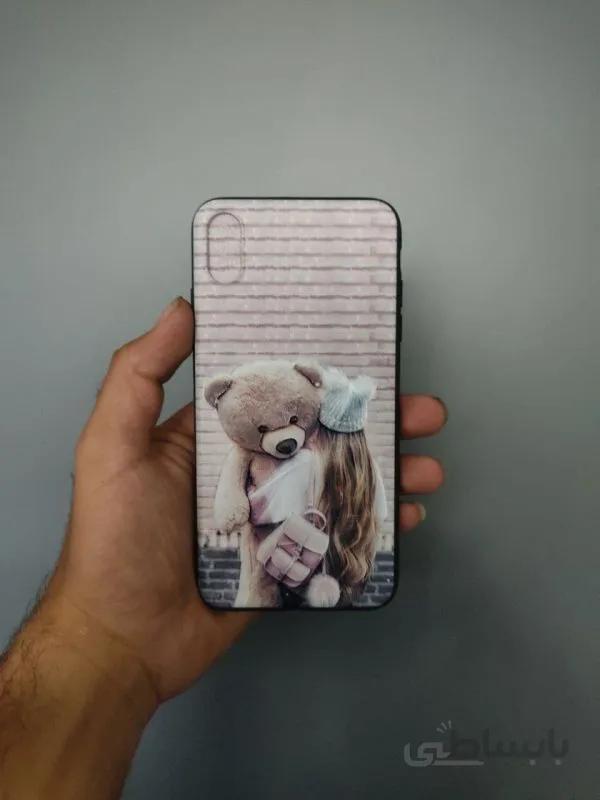 قاب گوشی اپل ایفون xsmax طرح دخترونه عروسک