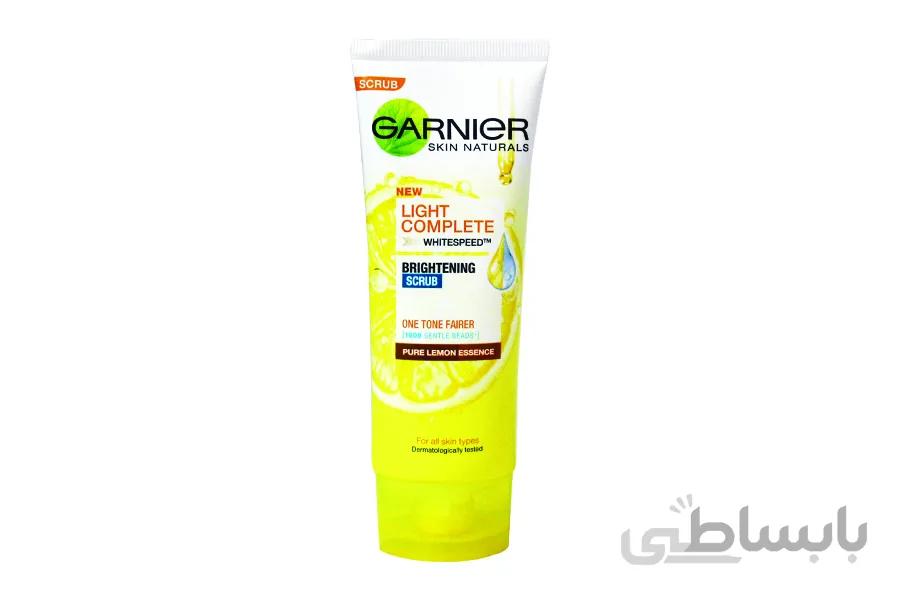 اسکراب روشن کننده سریع پوست گارنیر GARNIER مدل PURE LEMON ESSENCE